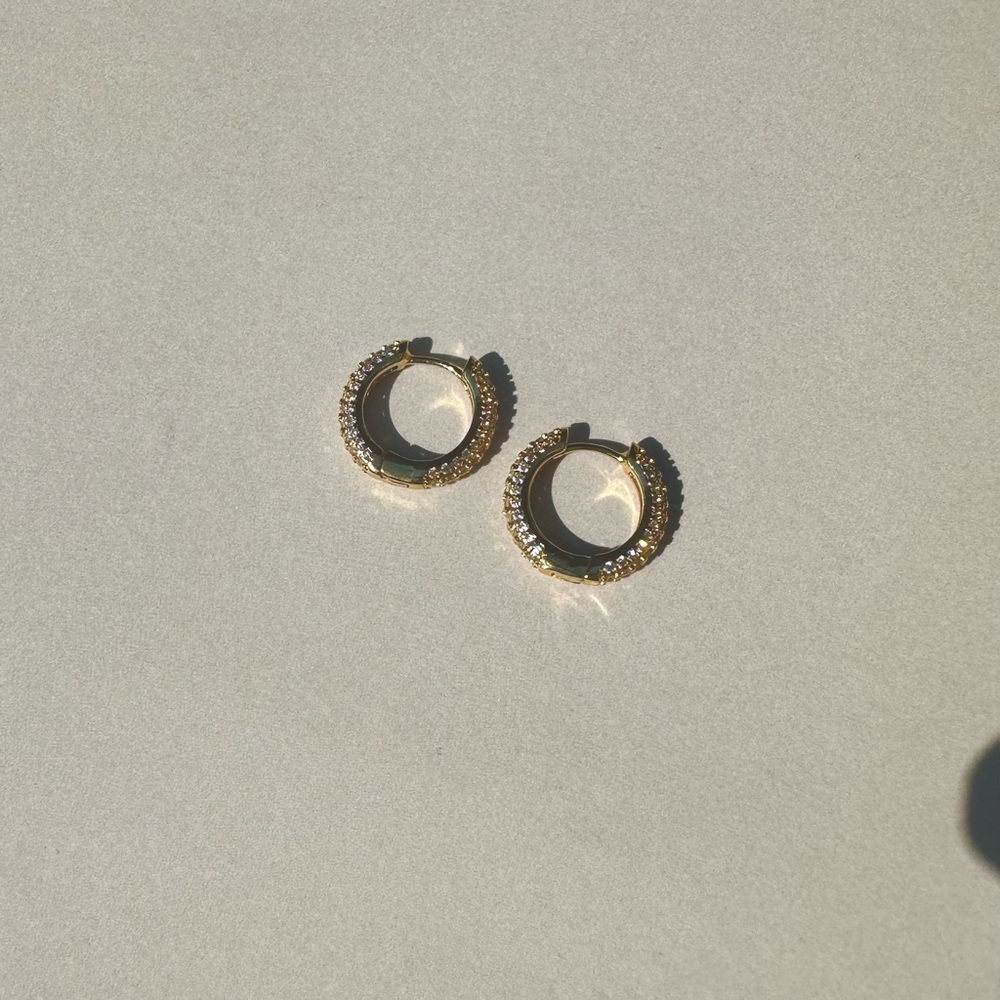 aspen gold hoops | 14k gold filled